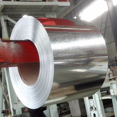 DX51D لفائف الصلب المجلفن لمعة كبيرة صغيرة صفر منتظم ISO9001